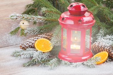 Noel fener yakın çekim