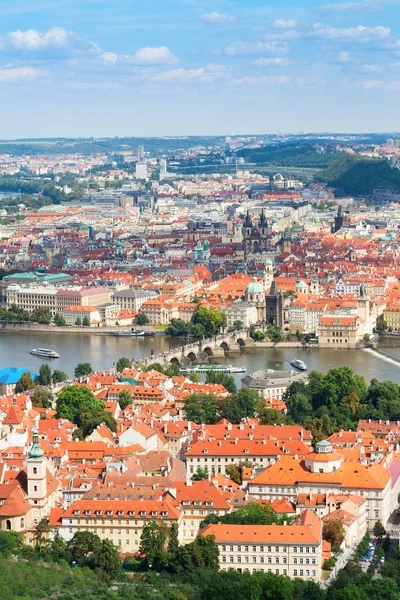 Prague from above — Stock Photo, Image