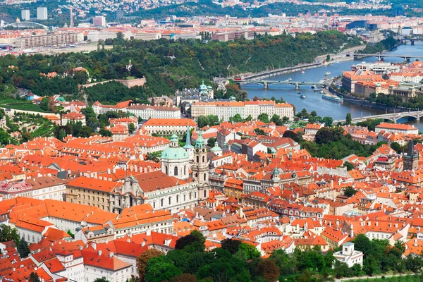 Prague from above — Stock Photo, Image