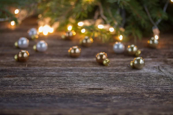 Sfondo di Natale con luci — Foto Stock