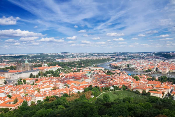 Praga de cima — Fotografia de Stock