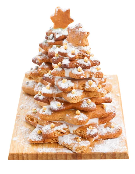 Gingerbread christmas tree — Stock Photo, Image