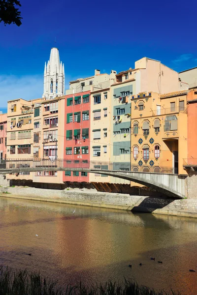 Girona, İspanya'nın eski şehir — Stok fotoğraf