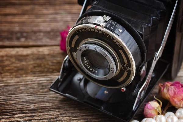 Vintage photo camera — Stock Photo, Image