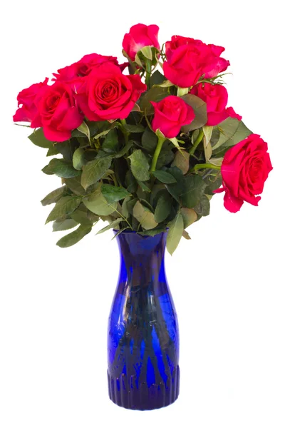 Bouquet of  dark  pink roses — Stock Photo, Image