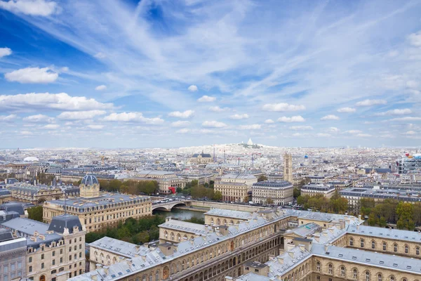 Paysage urbain Mont Matre, Paris, France — Photo