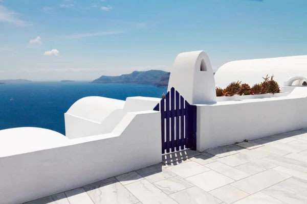 Красивые детали острова Санторини, Греция — стоковое фото