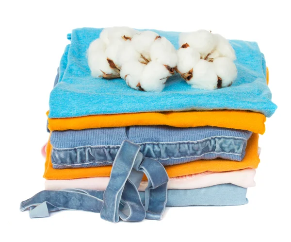 Cotton clothes — Stock Photo, Image
