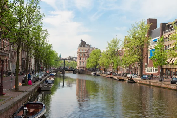 Oude stad van amsterdam — Stockfoto