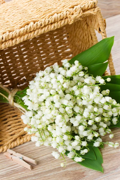 Lilly of the valley posy — Stock Photo, Image