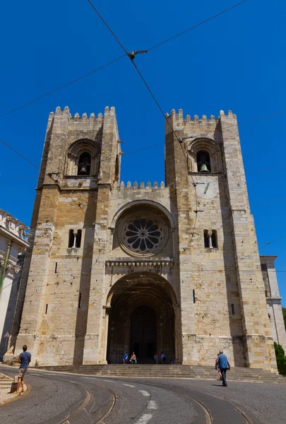 Se katedrála, Lisabon, Portugalsko — Stock fotografie