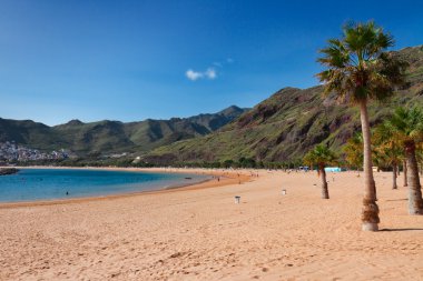 beach Las Teresitas, Tenerife, Spain
