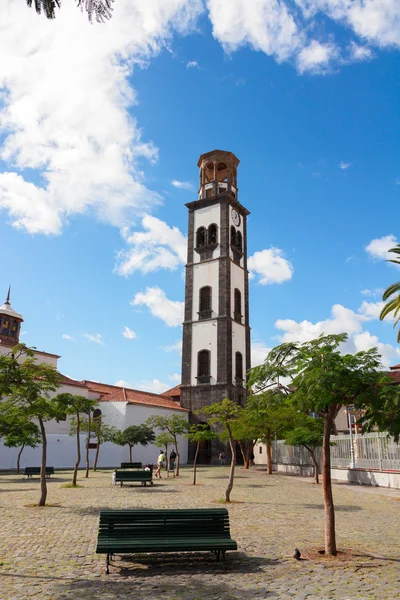 大教堂教会的圣圣克鲁斯-德特内里费岛西班牙 — 图库照片
