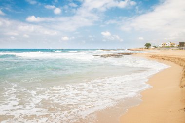 Malia beach, crete, Yunanistan