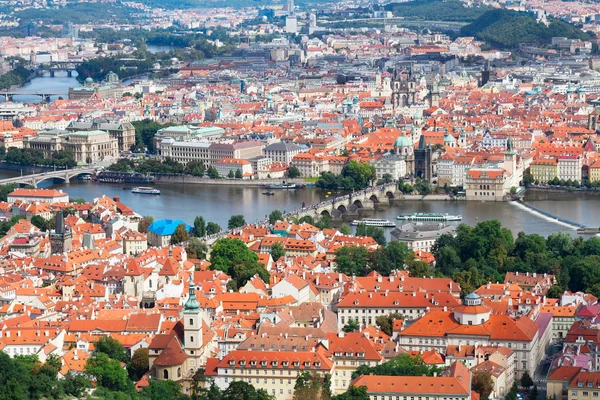 Prague from above — Stock Photo, Image