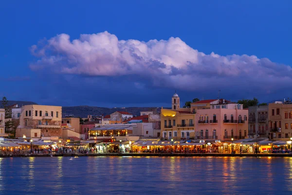 Hábito veneziano de Chania, Creta, Grécia — Fotografia de Stock