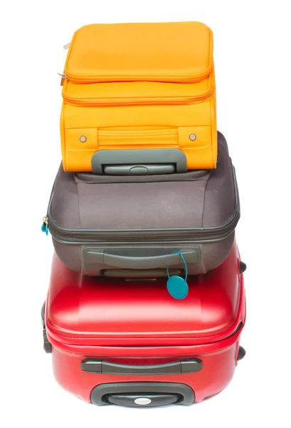 Högen av resväskor — Stockfoto