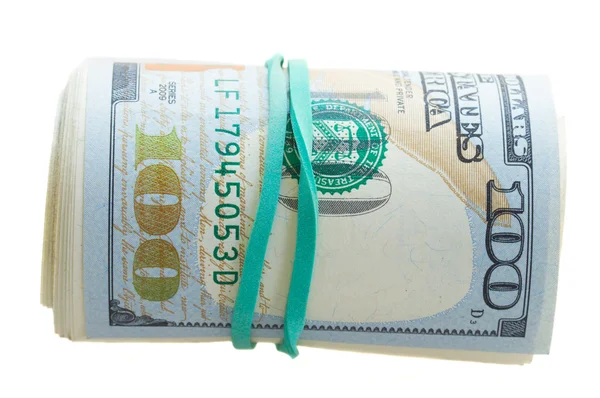 Roll of dollars — Stock Photo, Image