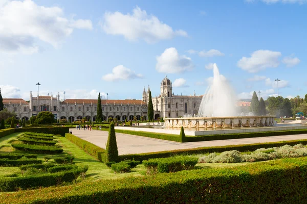 Mosteiro dos Jeronimos w Lizbonie, Portugalia — Zdjęcie stockowe