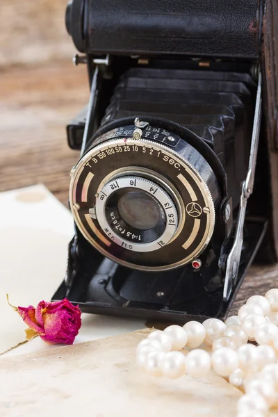 Câmera fotográfica vintage — Fotografia de Stock