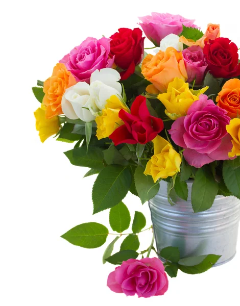 Bouquet of fresh roses — Stock Photo, Image