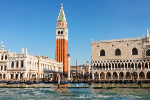 San Marco square waterfront, Venice — Stock Photo, Image