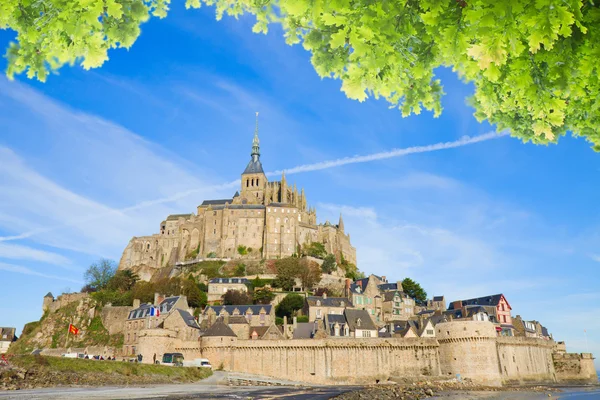 Abadía de Mont Saint Michel — Foto de Stock