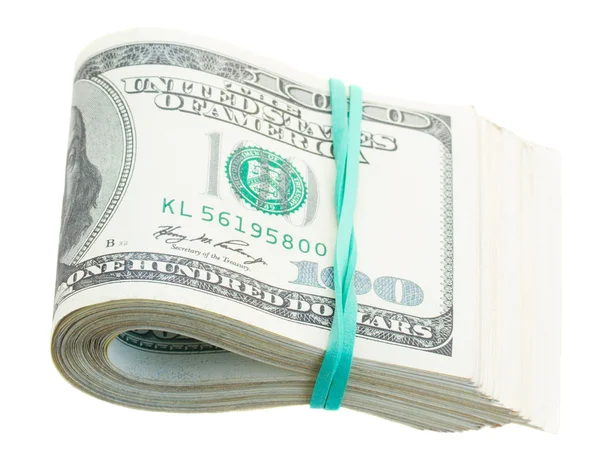 Roll of dollars — Stock Photo, Image