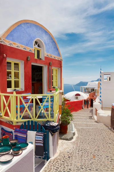 Oia, traditional greek village — Stock Photo, Image