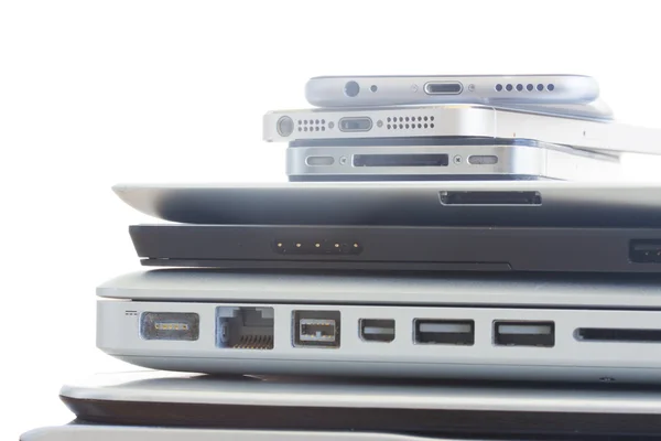 Pile of devices — Stock Photo, Image