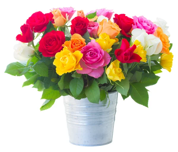 Strauß frischer Rosen — Stockfoto