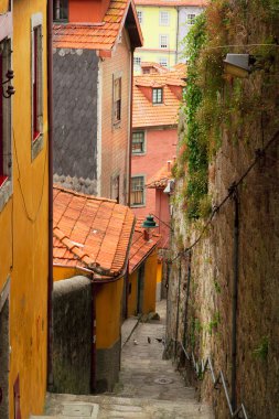 eski şehir, porto renkli evleri