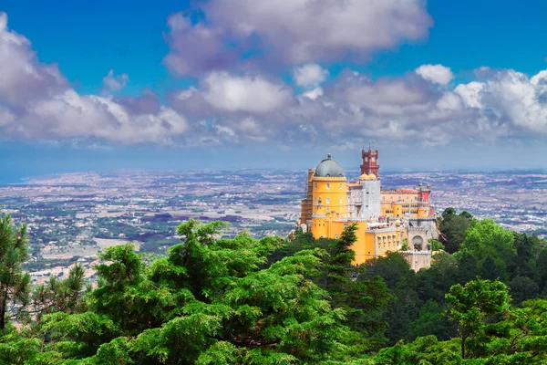 Palacio Peña, sintra, portugal —  Fotos de Stock