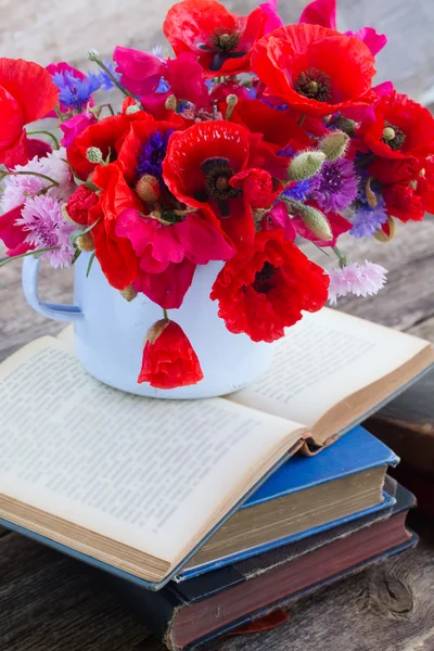 Stapel alter Bücher — Stockfoto