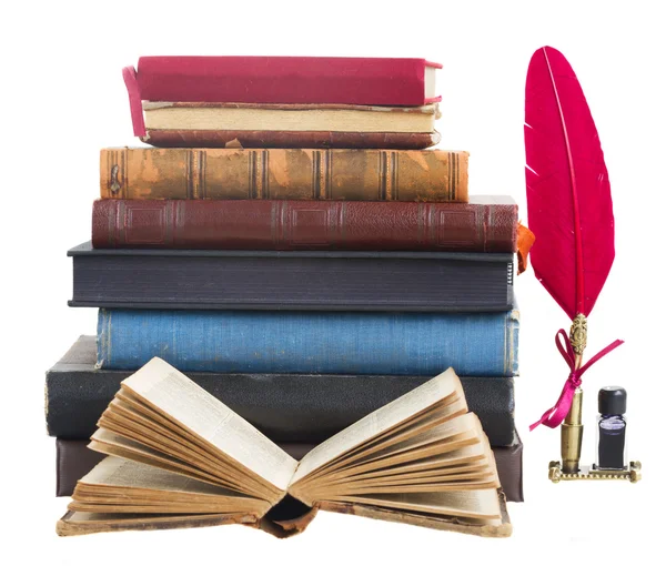 Bücherstapel — Stockfoto