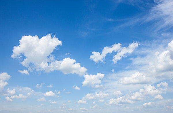 Грозовое небо с облаками
