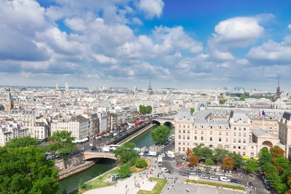 파리, 프랑스의 스카이 라인 — 스톡 사진
