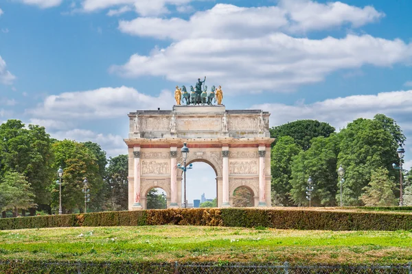 Arc de Triomphe du Carrousel，巴黎, — 图库照片