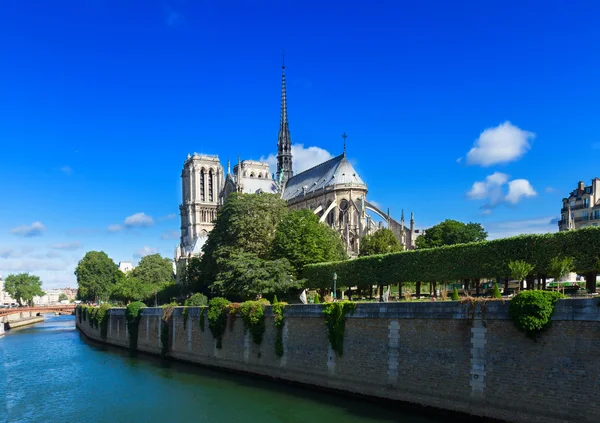 Catedral de Notre Dame, Paris França — Fotografia de Stock