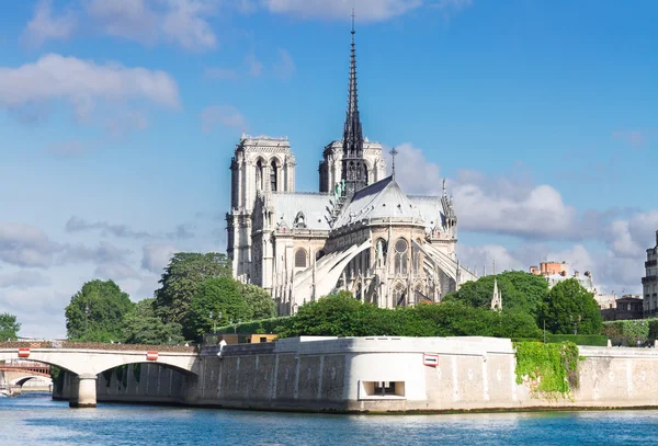 Catedral de Notre Dame, Paris França — Fotografia de Stock