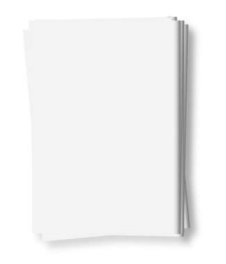 blank news papers clipart
