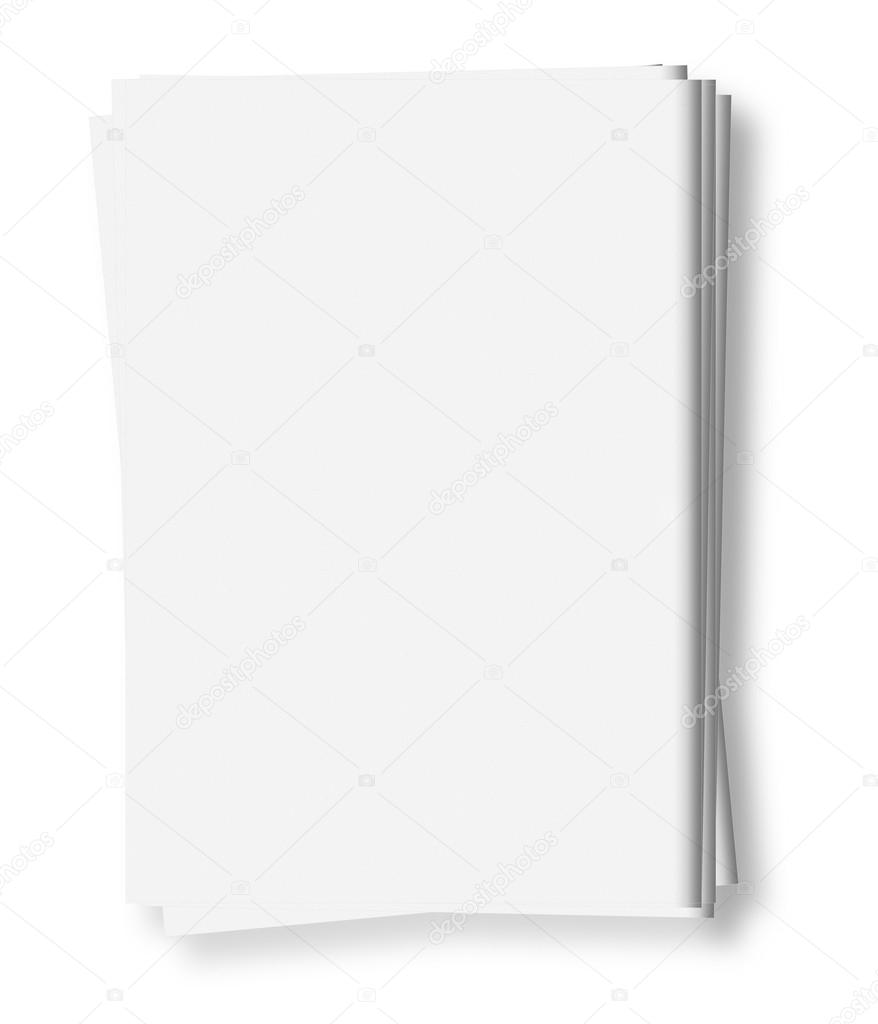 Blank News Papers Stock Photo By C Neirfys