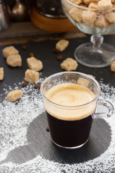 Tasse Kaffee Espresso — Stockfoto