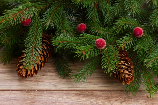 Corona de Navidad con luces — Foto de Stock