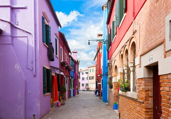 Burano island, Venice, Italy — Stock Photo, Image