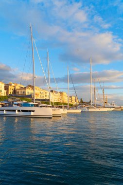 Syracuse eski ortaçağ kasabası, Sicilya İtalya