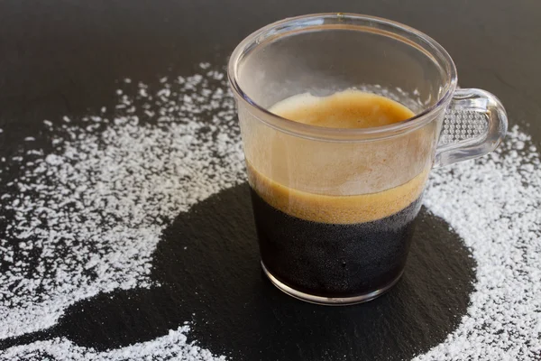 Kopp kaffe espresso — Stockfoto