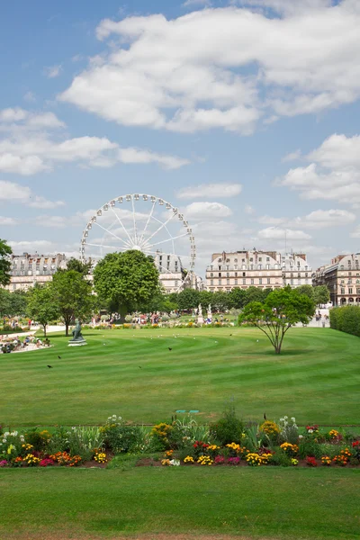 Jardim das Tulherias, Paris — Fotografia de Stock