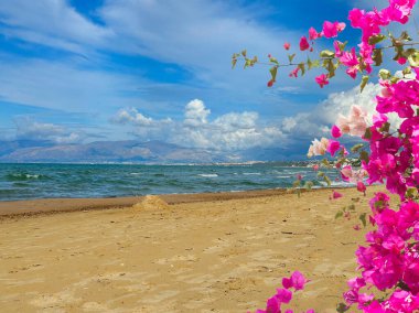 Castellammare del Golfo plajı, Sicilya İtalya