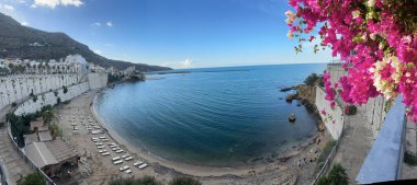 Castellammare del Golfo plajı, Sicilya İtalya
